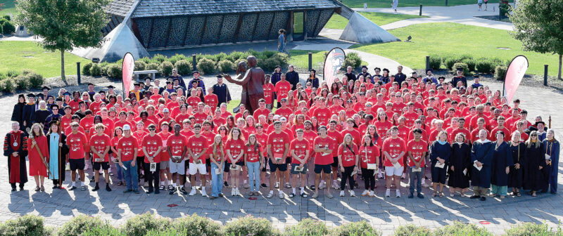 D&E welcomes students to campus